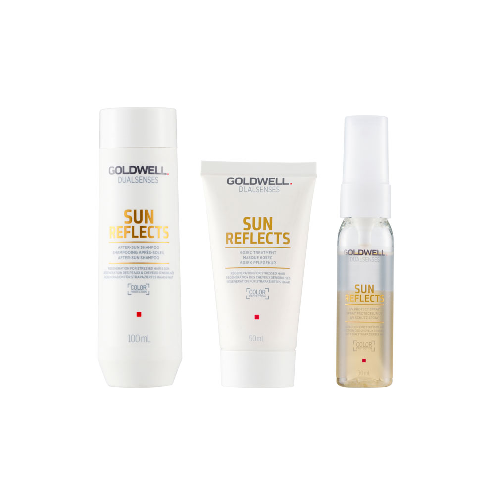 Goldwell Dualsenses SUN REFLECTS Reiseset für sonnengestresstes Haar